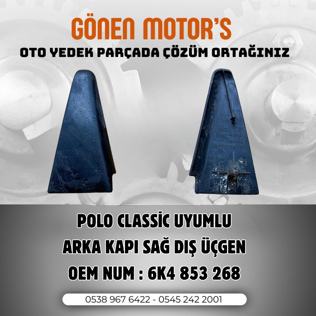 228 - 6K4 853 268 – Polo Classic Sağ Arka Kapı Dış Üçgen